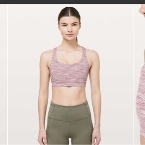 Lululemon Energy Bra
Arrow Jacquard Antique Bark Copper Coil Sz 8